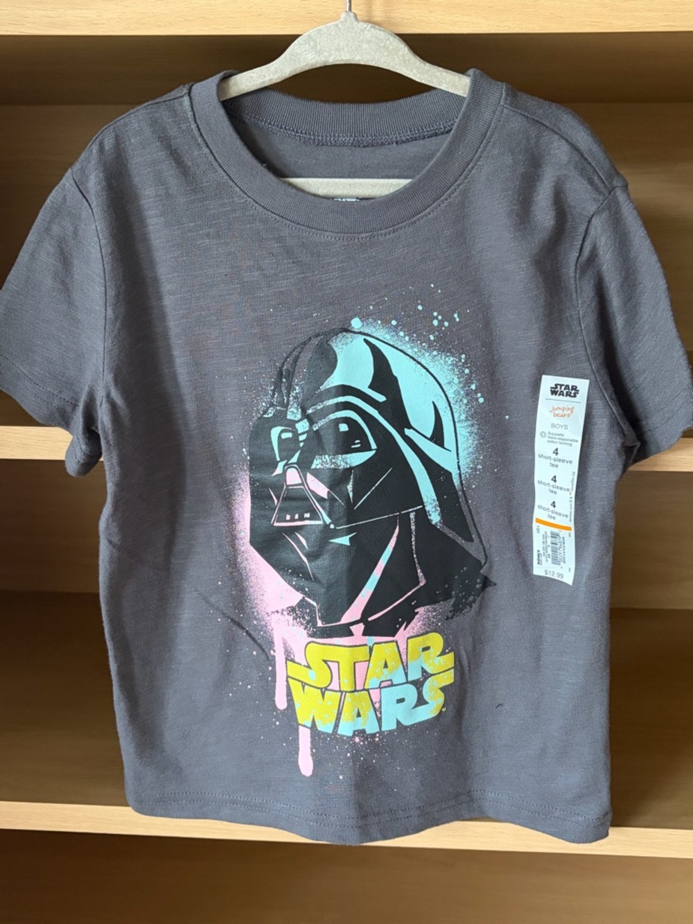 NWT•Star Wars Darth Vader Graphic Tee | Size 4